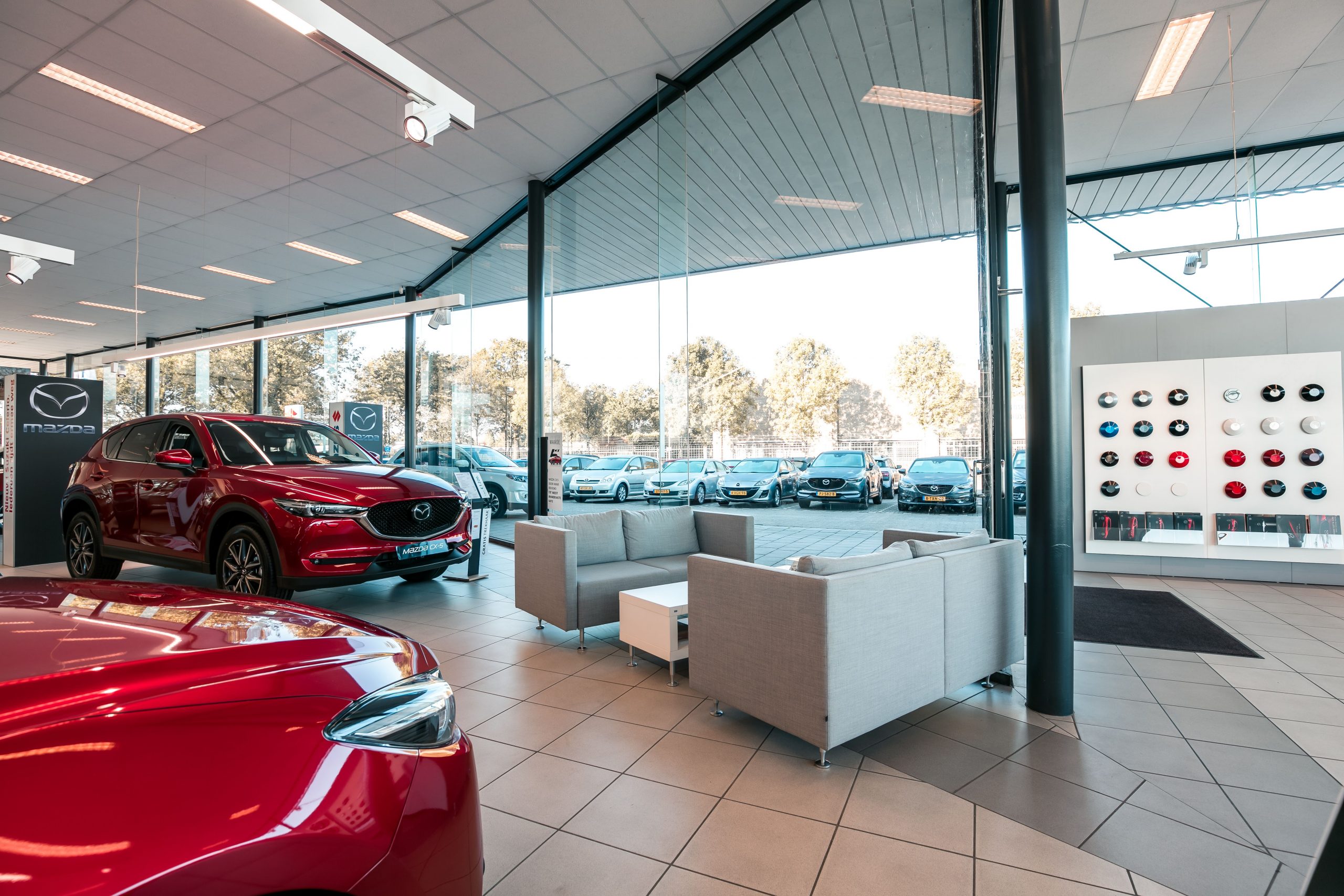 Mazda showroom